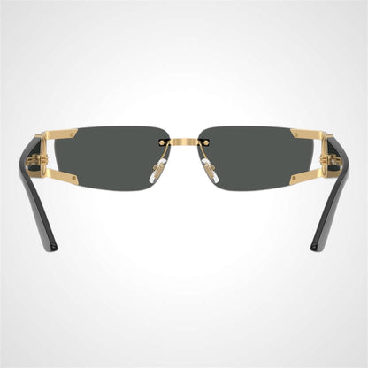 VE2291 100287 Versace Sunglasses rectangular back view  