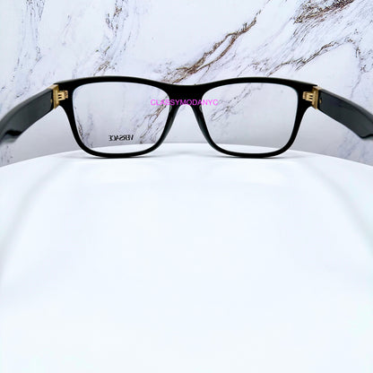 VE3380 GB1 Versace eyeglasses back view with gold medusa back view 