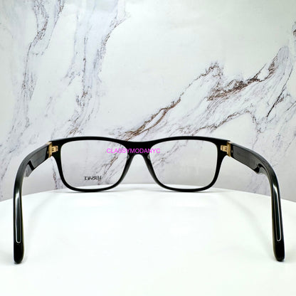 VE3380 GB1 Versace eyeglasses back view with gold medusa back view glasses for women 