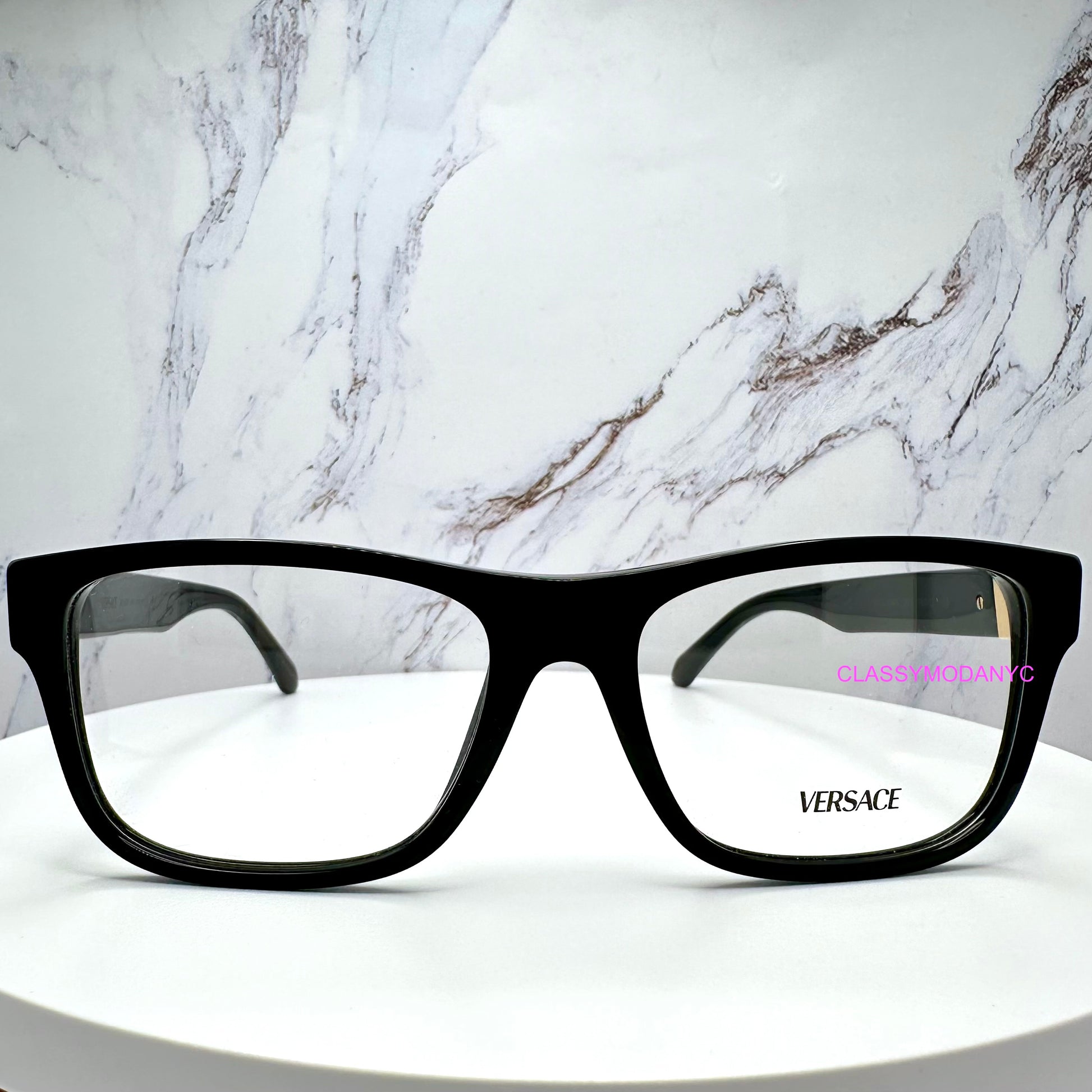 VE3380 GB1 Versace eyeglasses front view 