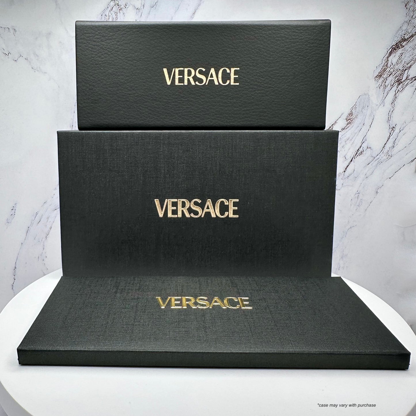 Versace box and case authentic packaging 