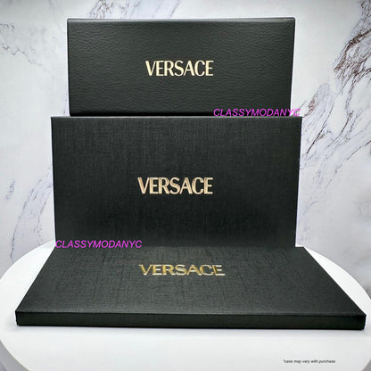 VERSACE VE2289 1002/87 box and case, authentic packaging.