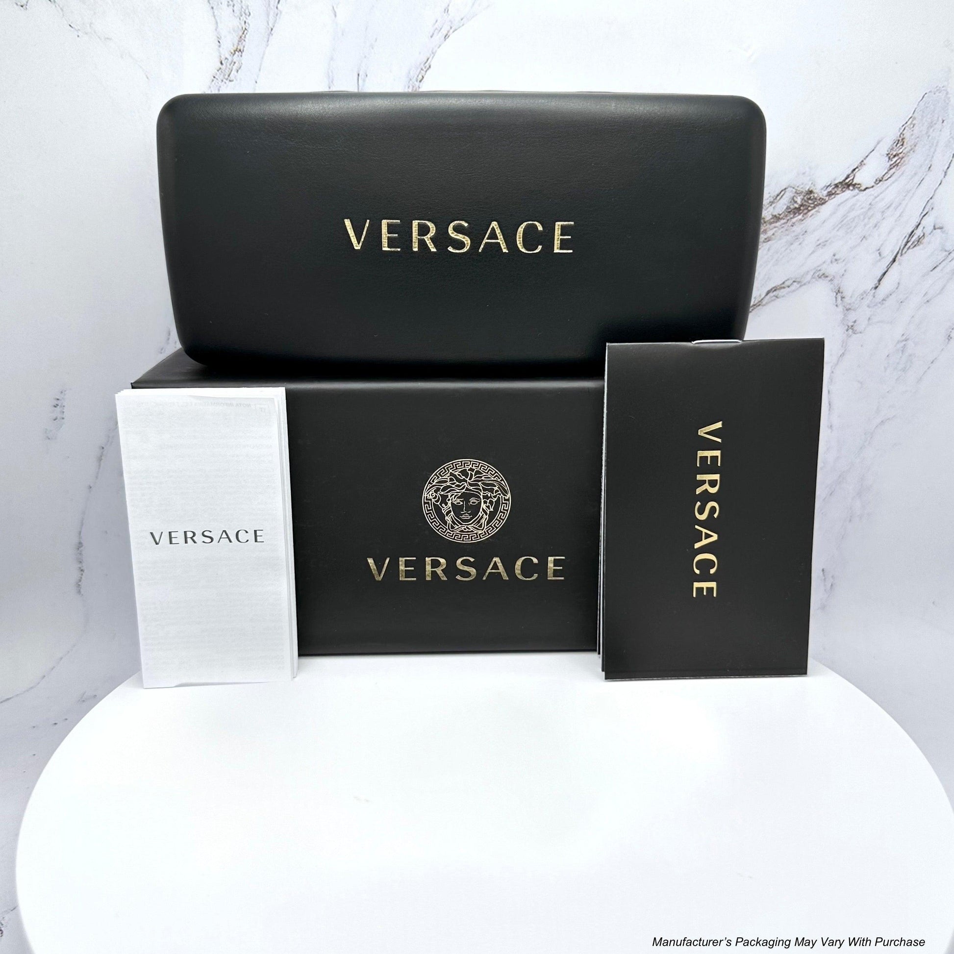 Versace box, case, authentic packaging.