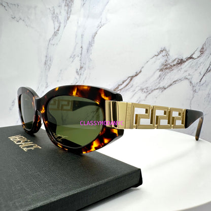 Versace brown tortoise shell sunglasses VE4501 551471 side view 