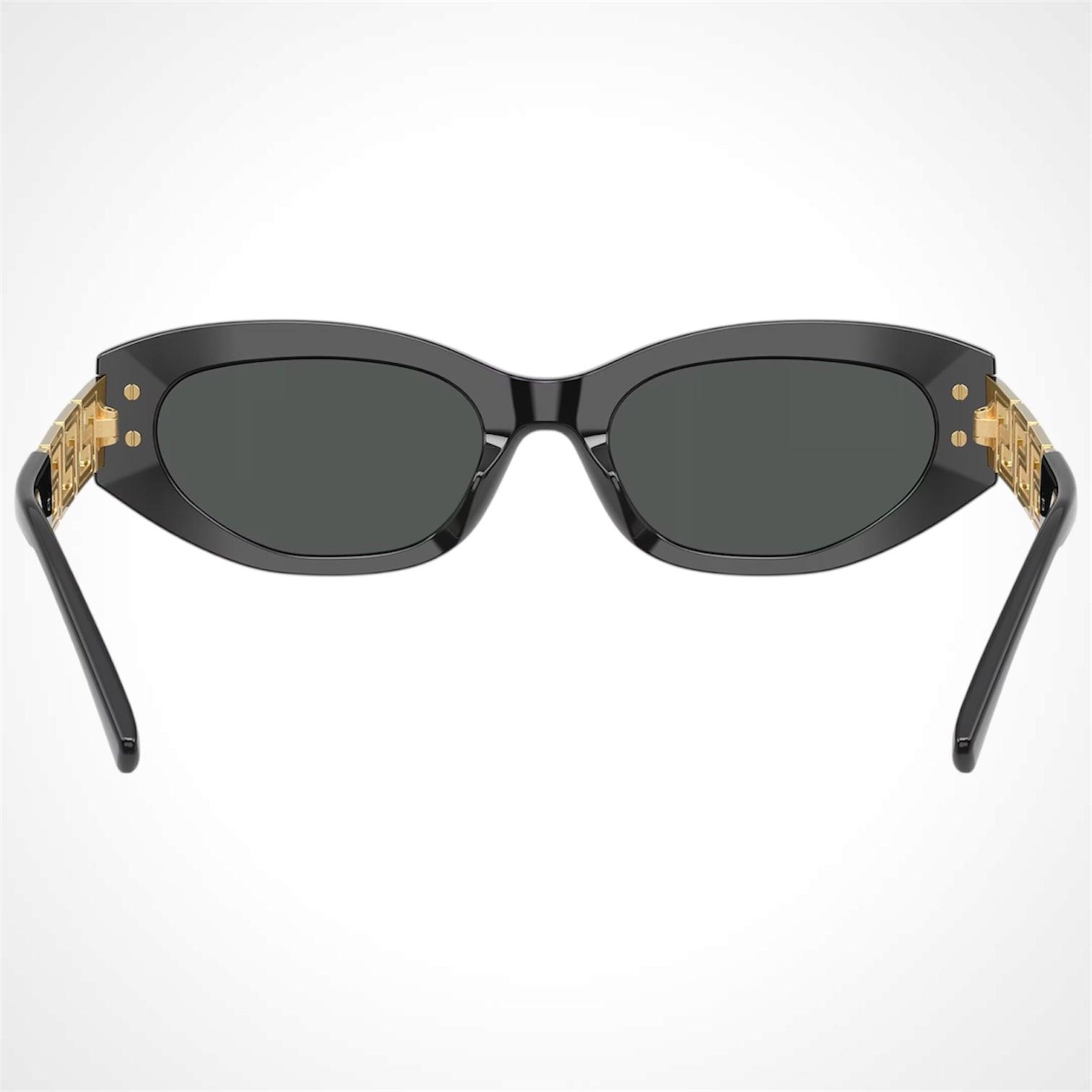 VERSACE 0VE4501 GB1/87 black back view sunglasses