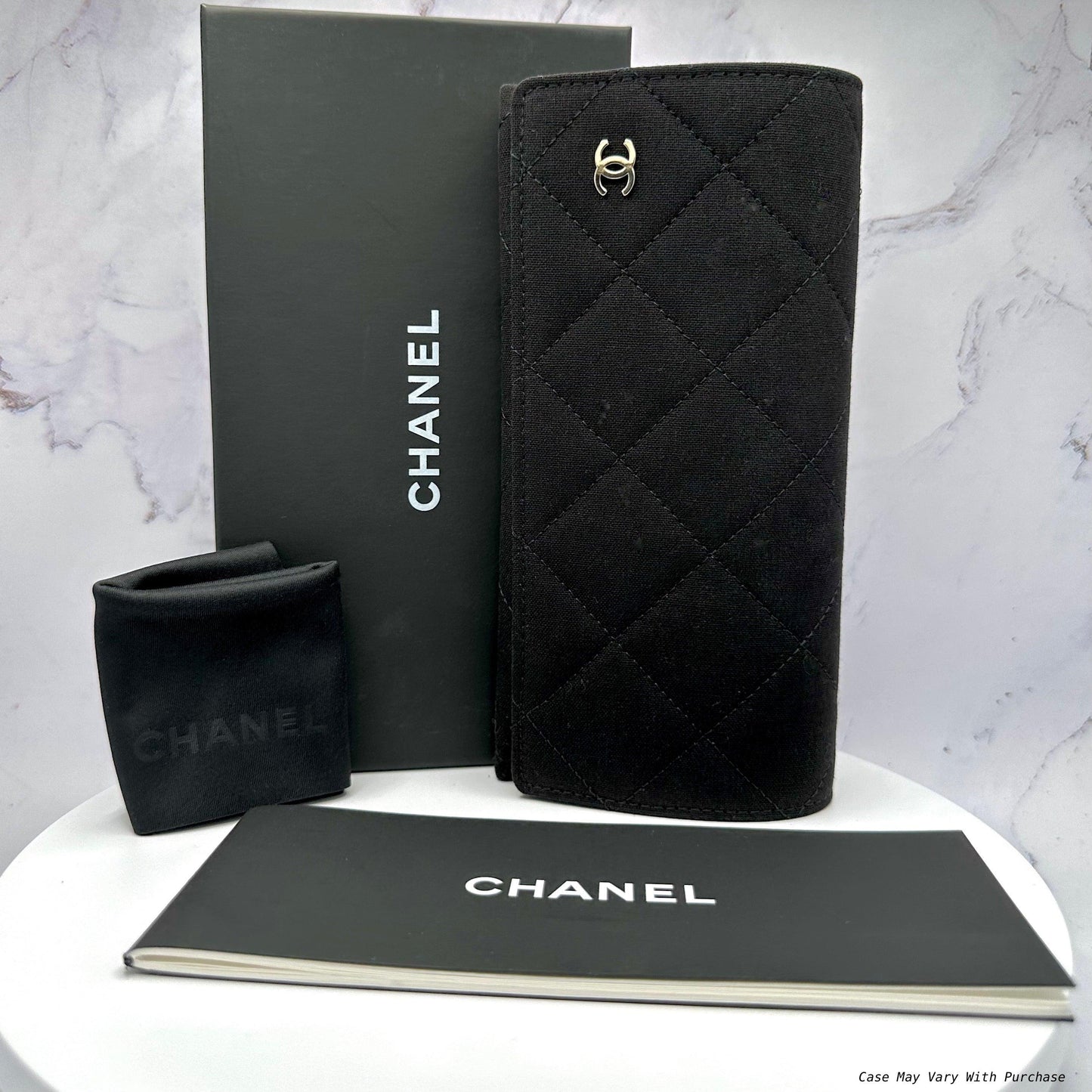 Chanel case and box, authentic packaging