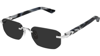 Cartier CT0622S 005 rimless men's sunglasses