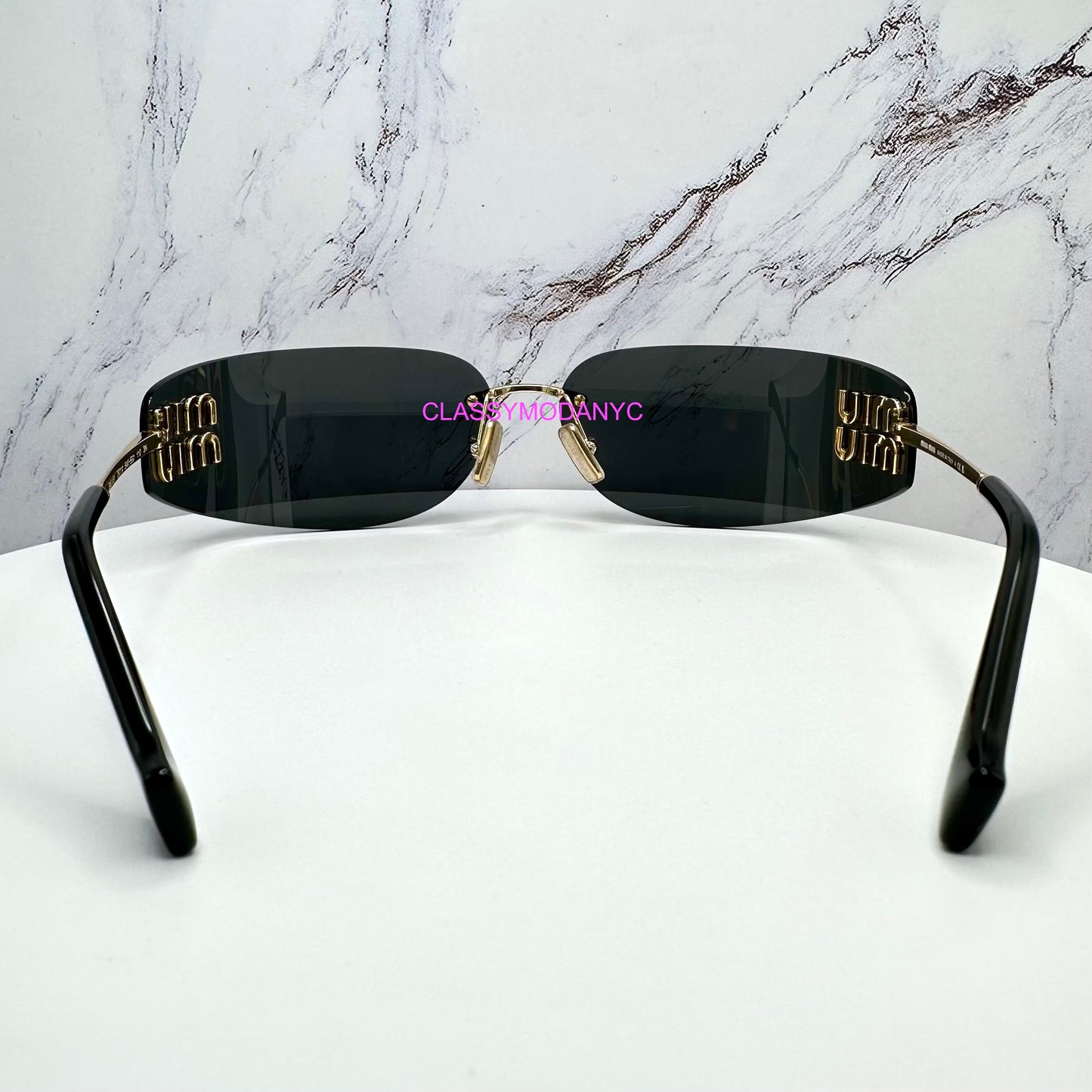 miu miu sunglasses for women MUA51S back view 